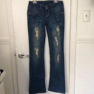 Junior flare jeans
